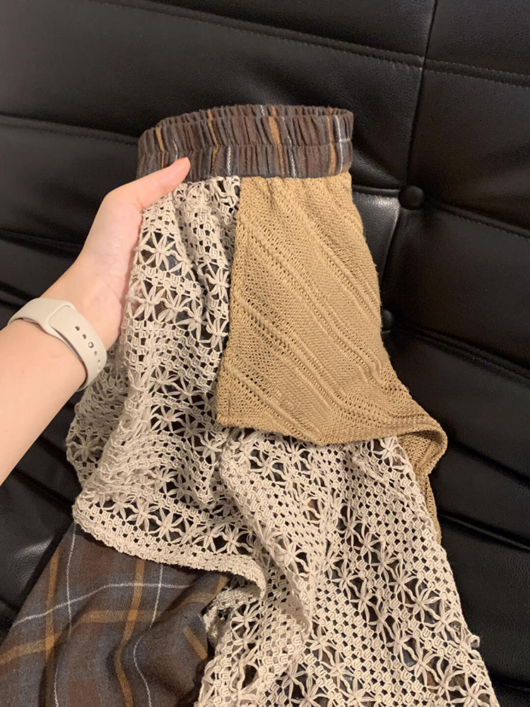 2024 Patchwork Long Dress